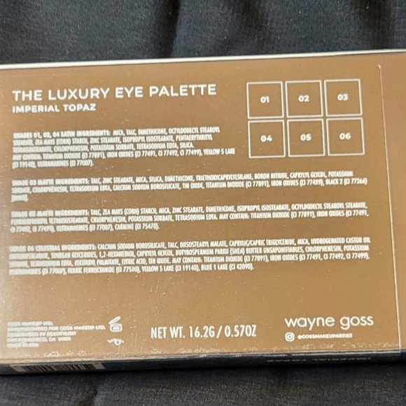 Wayne Goss Imperial Topaz Eyeshadow Palette - Picture 11 of 11